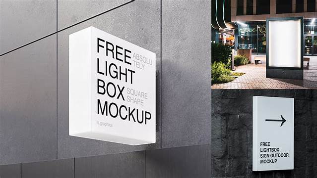 295+ Lightbox Mockup Free Download Free