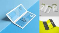 2956+ Mockup Folder 3 Dobras PSD Download