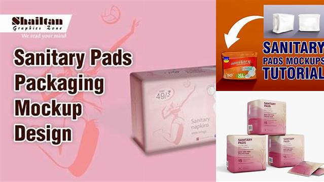 2961+ Sanitary Pads Mockup Include TIFF