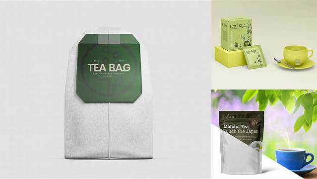 2963+ Tea Bag Mockup Professional PSD Template