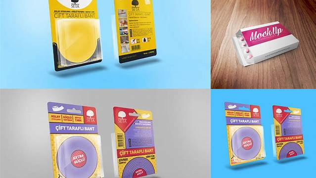 2969+ Blister Packaging Mockup Best for Showcase