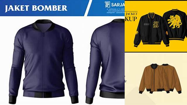 2972+ Mockup Jaket Bomber Digital Download