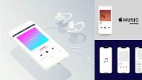 2976+ Apple Music Mockup PSD Download