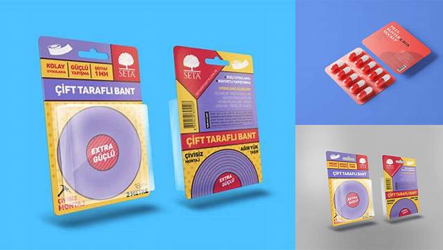 2983+ Blister Packaging Mockup Smart PNG Image