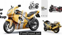 2985+ Motorcycle Mockup Digital Download