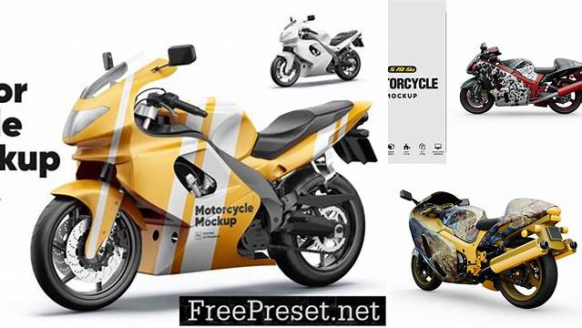 2985+ Motorcycle Mockup Digital Download