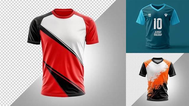 2991+ Esports Jersey Mockup Psd High-Quality Editable PSD