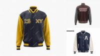 2993+ Letterman Jacket Mockup PSD Download