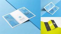 2997+ Folder 3 Dobras Mockup Stylish PSD for Free