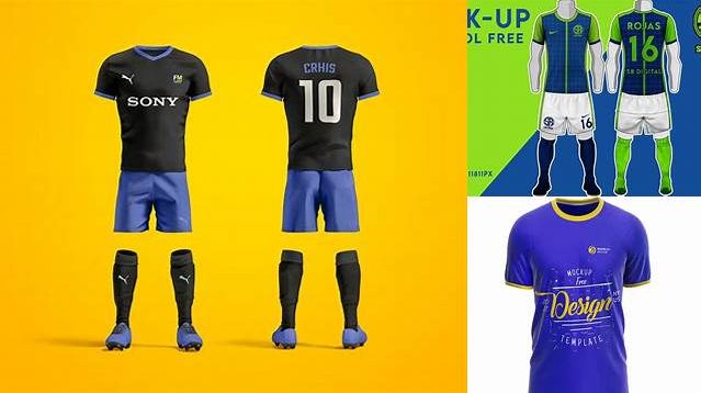 3007+ Mockup Camisetas De Futbol Smart Layer Mockup Free