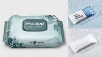 301+ Wet Wipes Mockup Free Fully Layered PSD Freebie