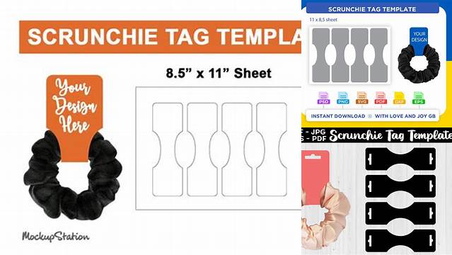 3011+ Scrunchie Tag Template Free Download High-Quality PSD Files