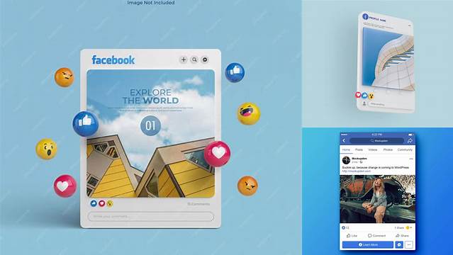 3023+ Facebook Post Mockup Generator Free Mockup PSD Free Download