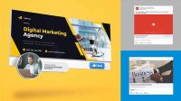 3025+ Linkedin Ad Mockup Psd Include TIFF