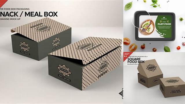 304+ Mockup Box Food PSD Free Download