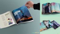 3040+ Magazine Ad Mockup Psd Customizable PSD Templates