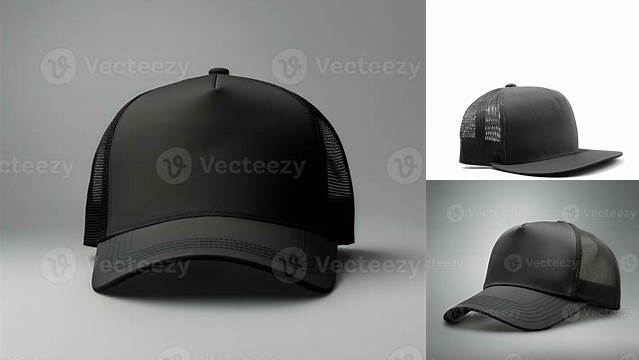 3043+ Black Trucker Hat Mockup Include TIFF