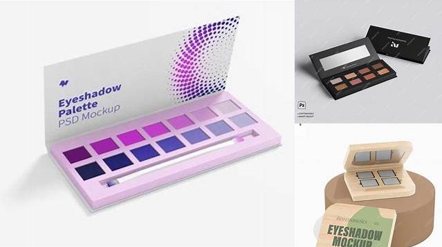 3054+ Eyeshadow Palette Mockup Psd Free PSD File for Designers