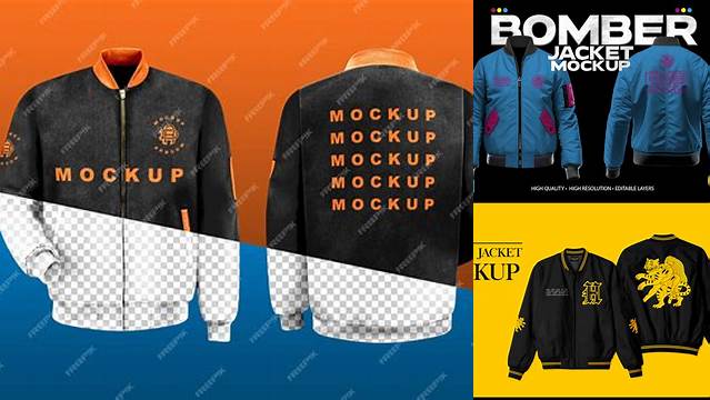 3056+ Mockup Bomber Jacket Free PSD