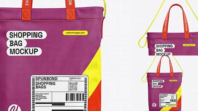 3063+ Spunbond Bag Mockup Download Free