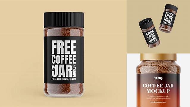 3068+ Coffee Jar Mockup Free Easy Editable