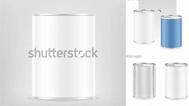 307+ Clear Can Mockup Hight Resolution