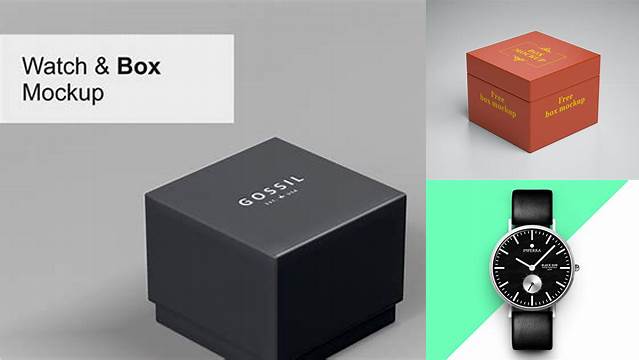 3072+ Watch Box Mockup Free Creative Design Resource