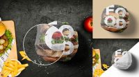 3075+ Burger Paper Mockup Digital Resource Free Download