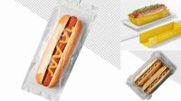 3076+ Hot Dog Packaging Mockup Free PSD Download