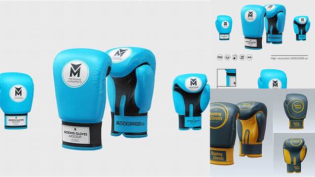 3076+ Mma Gloves Mockup Custom PSD Mockup Template