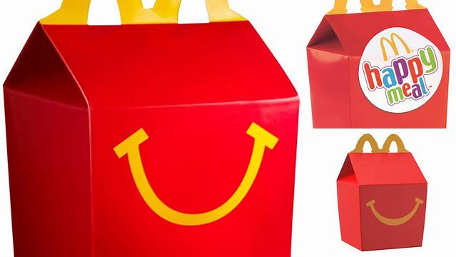 3088+ Happy Meal Box Mockup Smart PNG Image