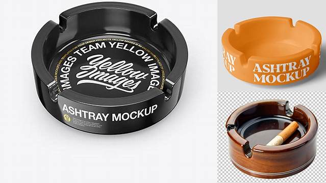 3097+ Ashtray Mockup Free Free PSD