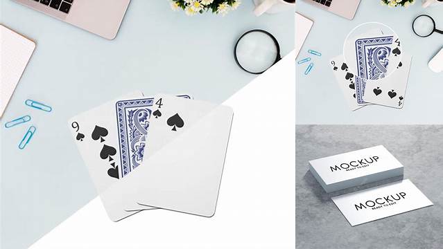 3098+ Card Deck Mockup Free PSD Download