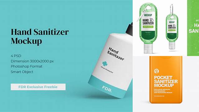 3105+ Pocket Hand Sanitizer Mockup Free Mockup Templates