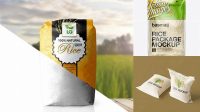 3106+ Rice Bag Mockup Free Psd Free PSD