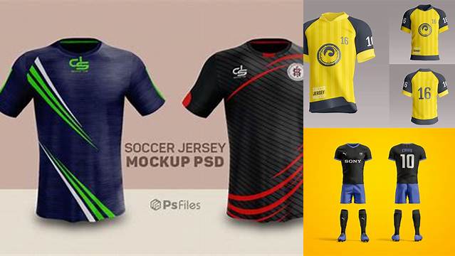 3106+ Soccer Jersey Mockup Psd Free Easy Editable