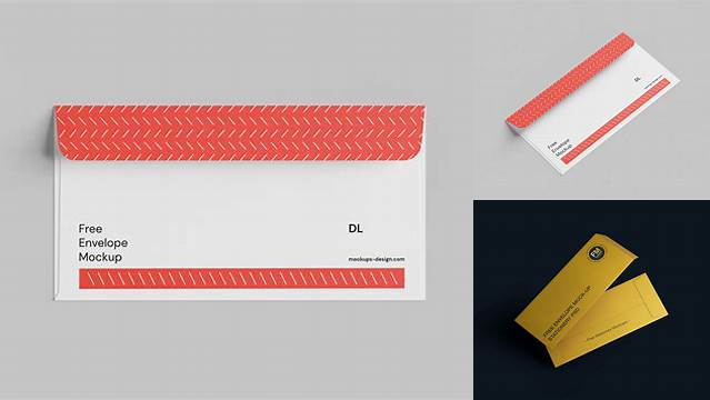 3108+ Dl Envelope Mockup Exclusive Free PSD Mockups