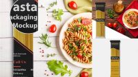 3126+ Mockup Pasta Free Include TIFF