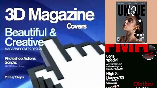 313+ Fake Magazine Cover Template Photoshop PSD Download