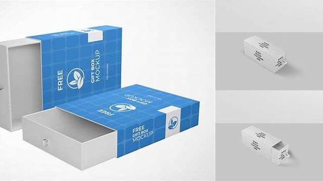 3130+ Drawer Box Packaging Mockup Creative Design Resource