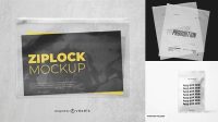 3135+ Frosted Ziplock Mockup High-Quality Creative PSD