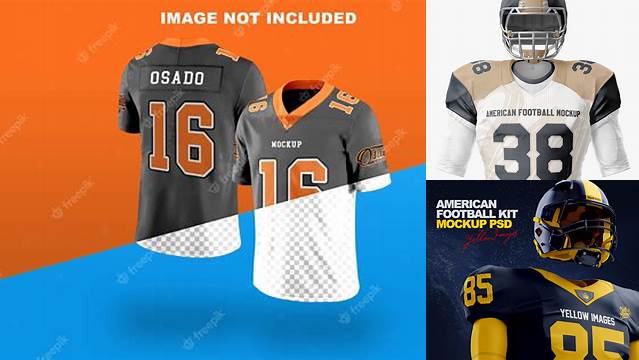 3139+ Free American Football Jersey Mockup PSD Free Download