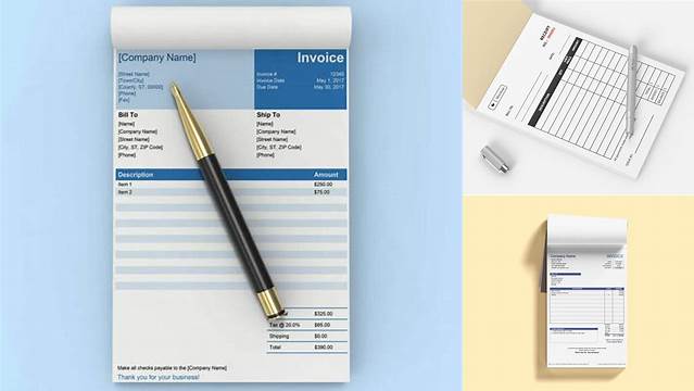 3150+ Invoice Book Mockup Free Download Free Mockup Templates