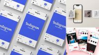 3153+ Instagram Mockup Free Download Free