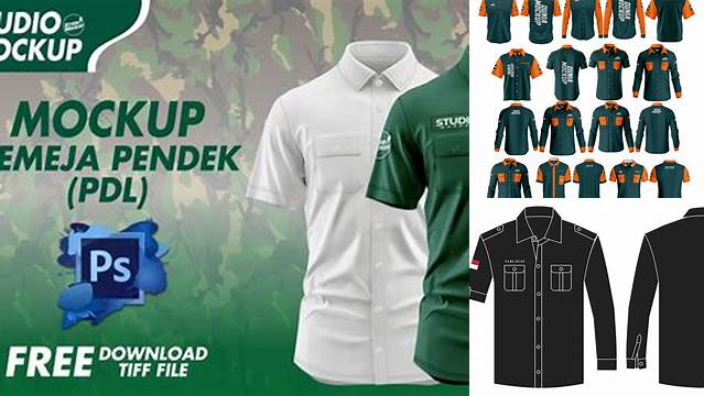 3156+ Mock Up Kemeja For Free Download