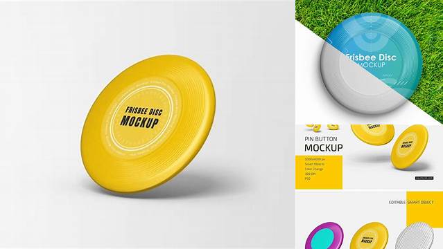 317+ Frisbee Mockup Download Free