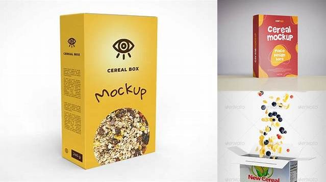 3171+ Cereal Box Mockup Psd Free Download Free