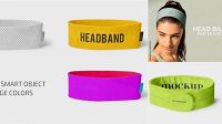 3177+ Headband Mockup Include TIFF