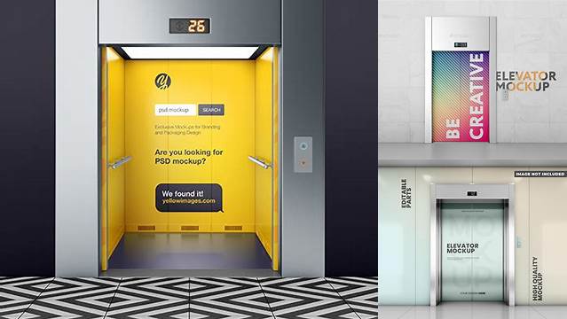 3178+ Escalator Mockup Download Free PSD