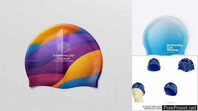 3180+ Swim Cap Mockup Include TIFF